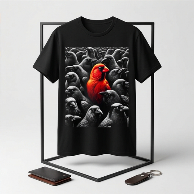 Stand Out | Unisex Heavy Cotton Graphic T-Shirt image