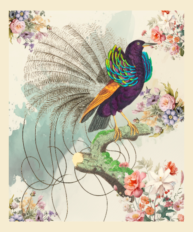 Bloom in Brilliance | Women Heavy Cotton Graphic T-Shirt