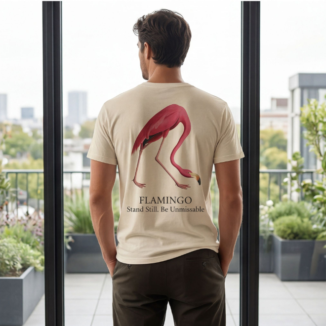 Stand Still Be Unmissable | Women Heavy Cotton Graphic T-Shirt image
