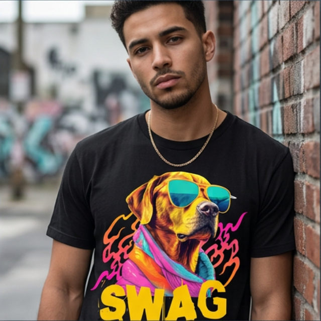 Summer Swagger | Unisex Heavy Cotton Graphic T-Shirt image