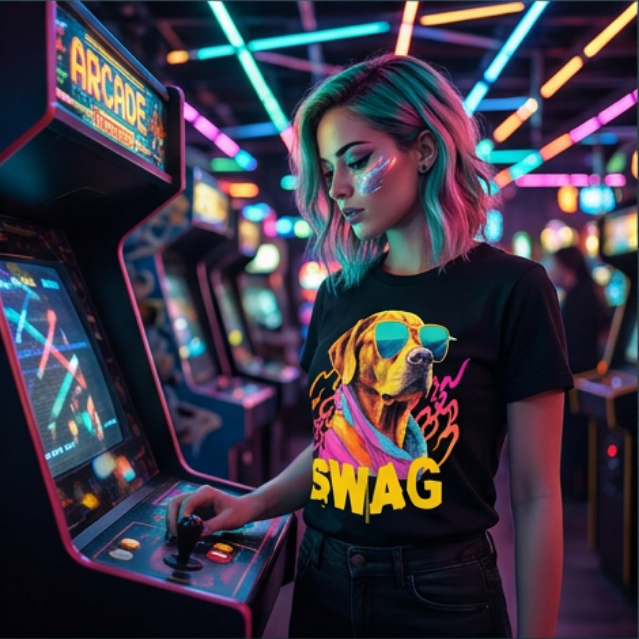 Summer Swagger | Unisex Heavy Cotton Graphic T-Shirt image