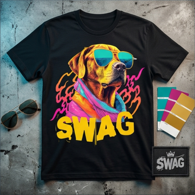 Summer Swagger | Unisex Heavy Cotton Graphic T-Shirt image