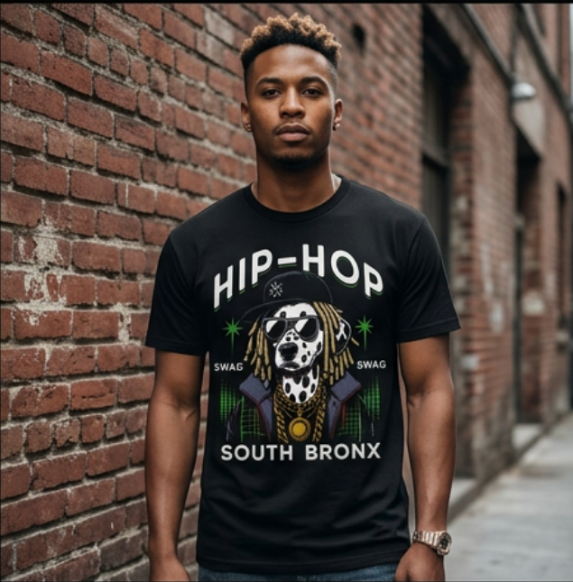 Hip Hop | Unisex Maxweight Graphic T-Shirt image