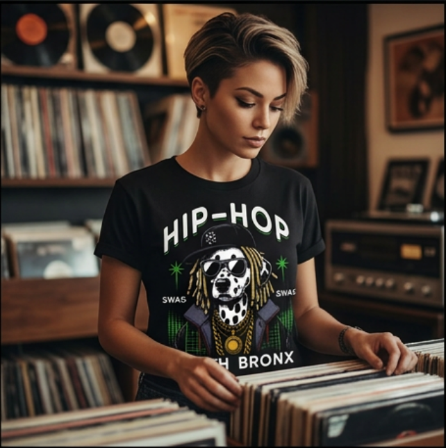 Hip Hop | Unisex Maxweight Graphic T-Shirt image