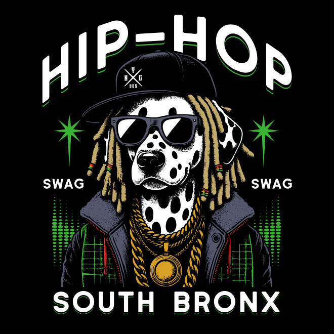 Hip Hop | Unisex Maxweight Graphic T-Shirt