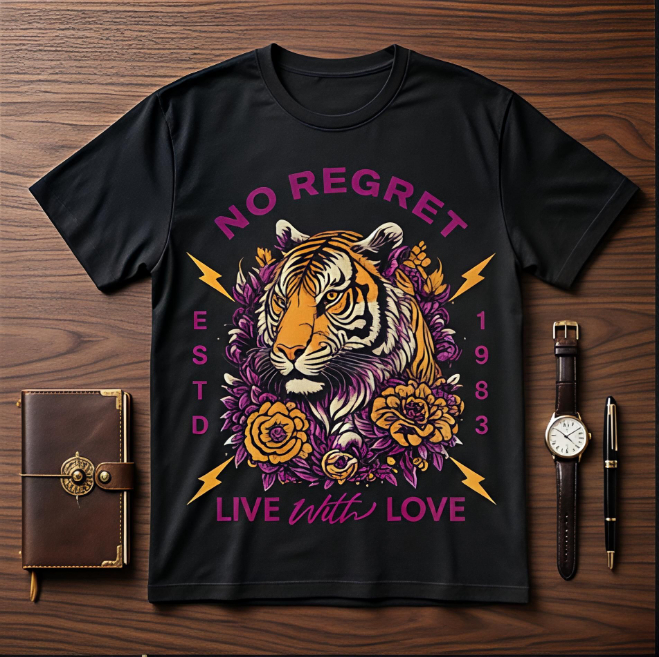 Live with Love | Unisex Maxweight Graphic T-Shirt