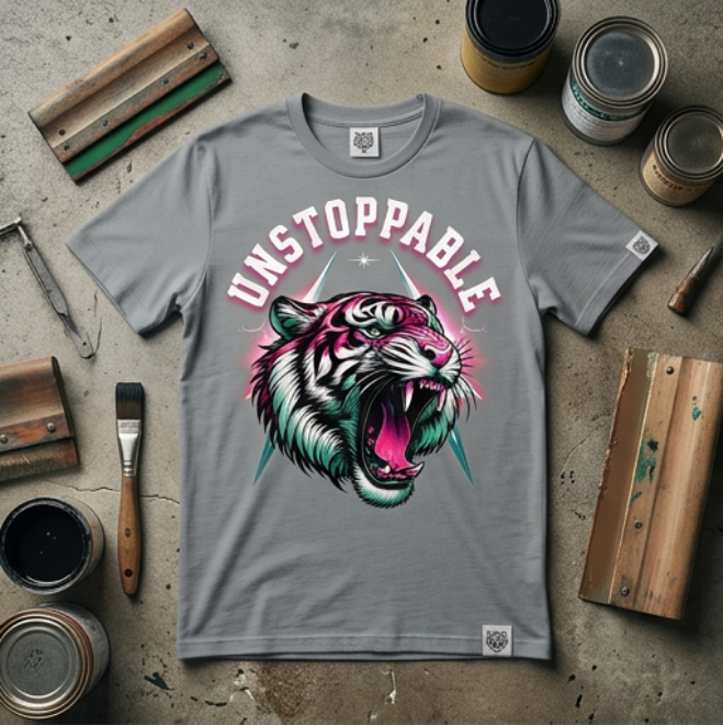 Unstoppable | Unisex Heavy Cotton Graphic T-Shirt image