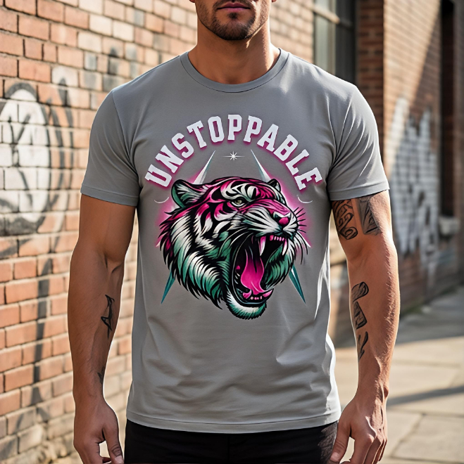 Unstoppable | Unisex Heavy Cotton Graphic T-Shirt image