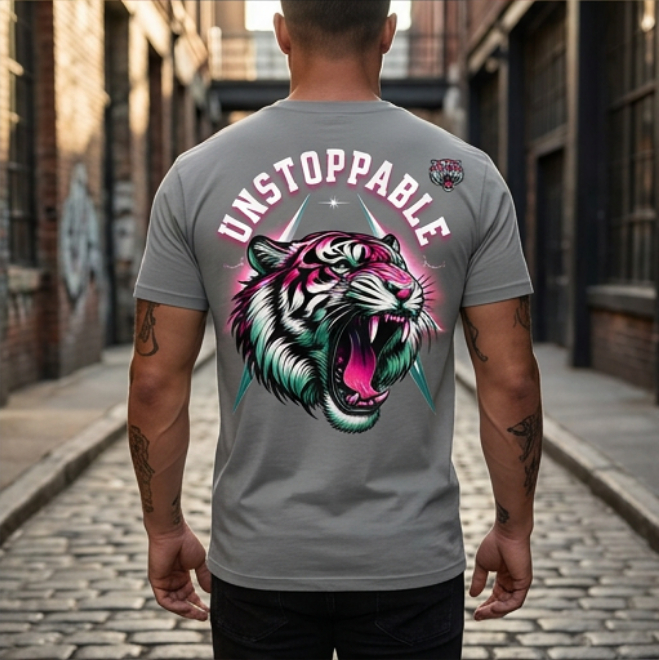 Unstoppable | Unisex Heavy Cotton Graphic T-Shirt image