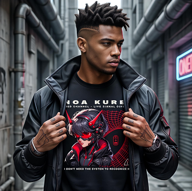 Noa Kuren: Channel Breaker | Unisex Heavy Cotton Graphic T-Shirt image