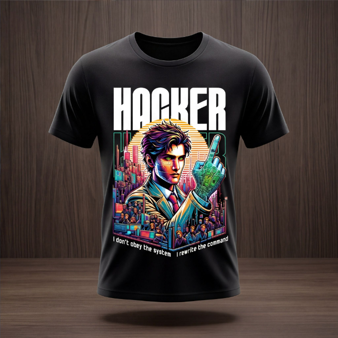 Regime: Firewall-Hacker | Unisex Heavy Cotton Graphic T-Shirt image