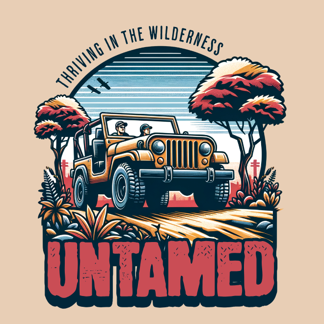 Untamed Wilderness | Unisex Heavy Cotton Graphic T-Shirt
