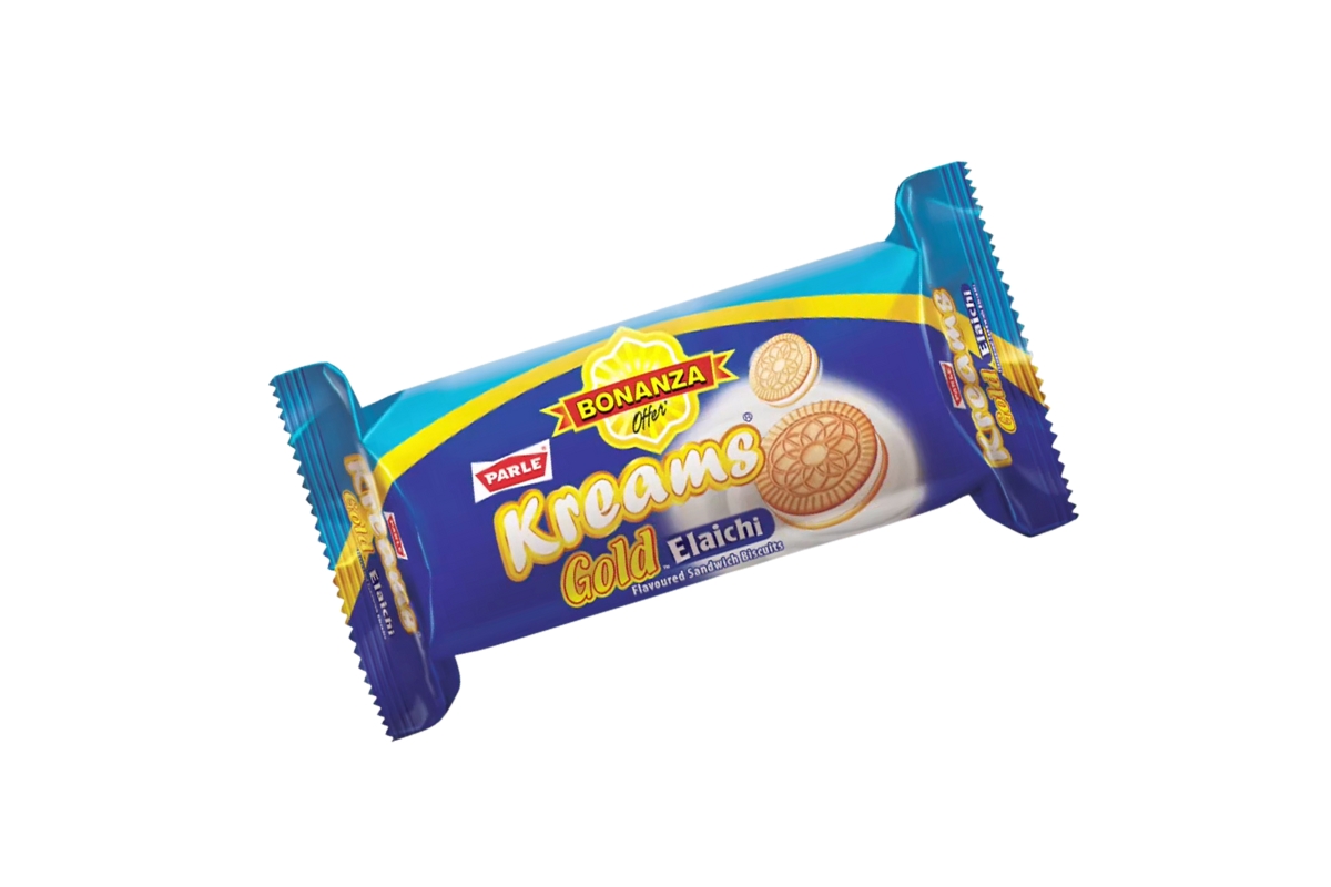 Parle Kreams Gold Elaichi Biscuits