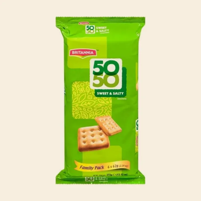 Britannia 50-50 Cookies