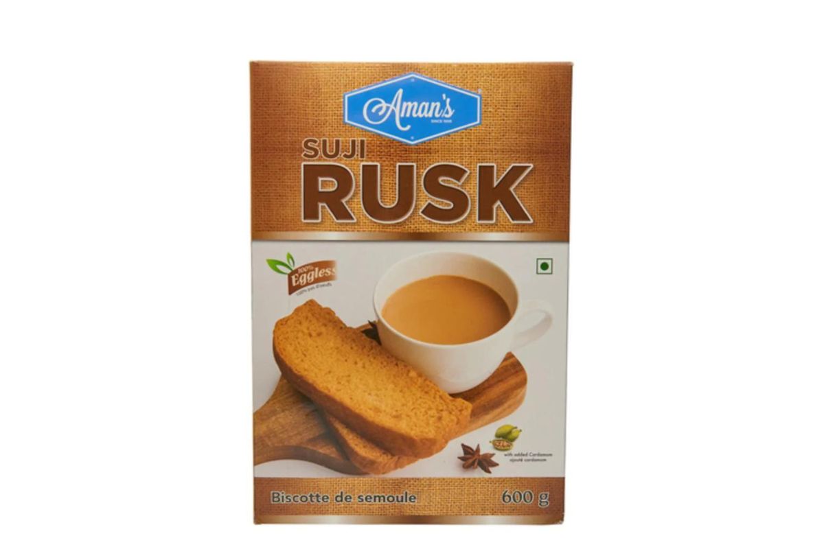 Aman's Suji Rusk Eggless image