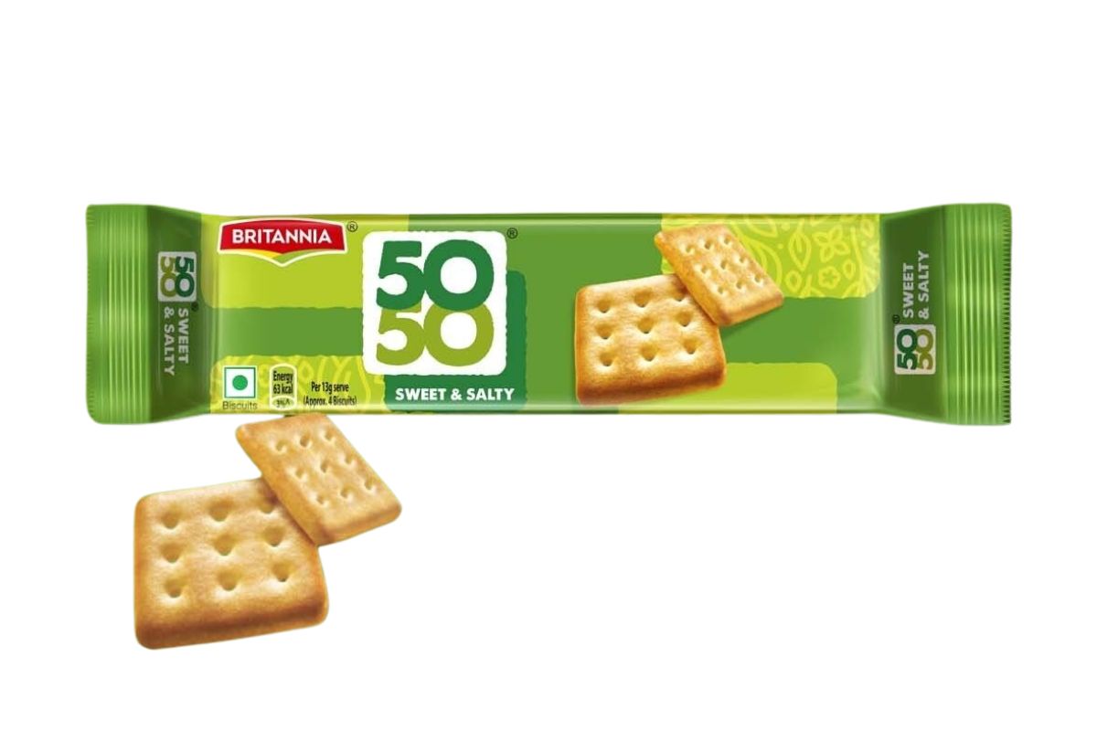 Britannia 50-50 Cookies