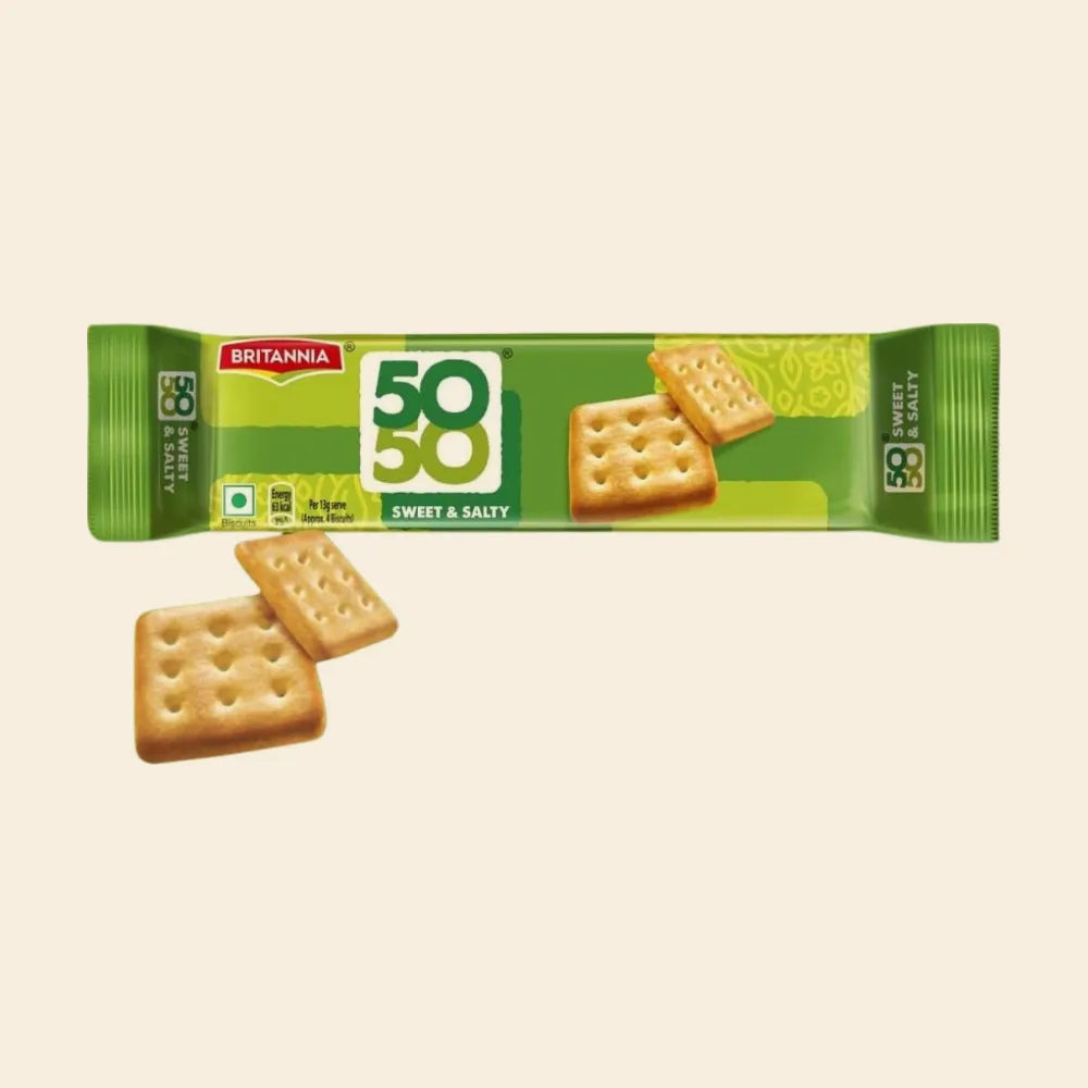 Britannia 50-50 Cookies