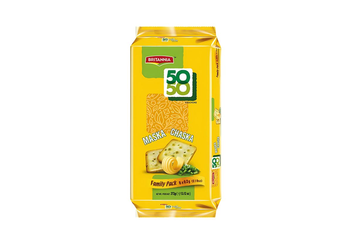 Britannia 50-50 Maska Chaska Biscuits image
