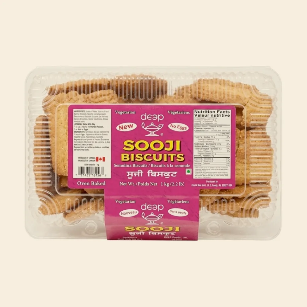 Deep Sooji Biscuits