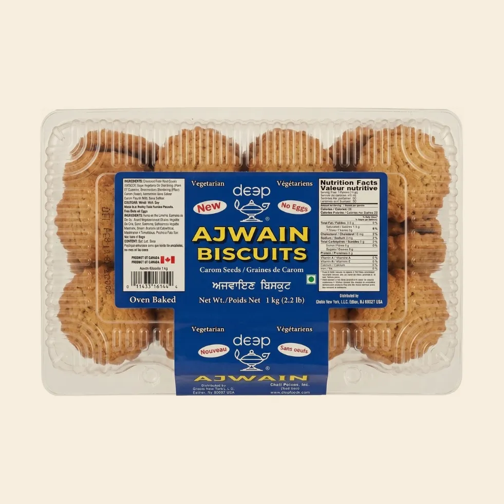 Deep Ajwain Biscuits