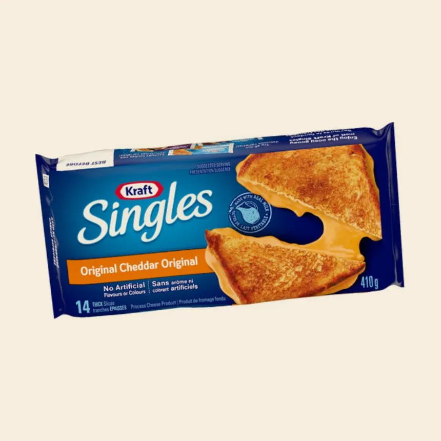 Kraft Sliced Cheese Original Cheddar
