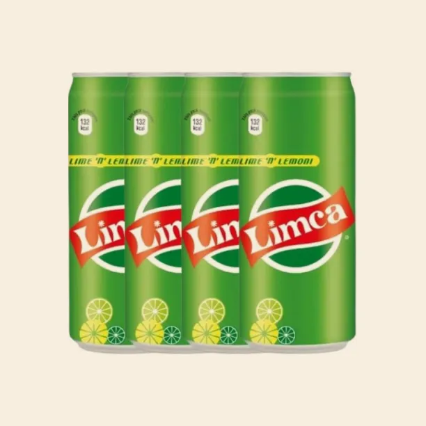 Limca Soft Drink (4 Cans)
