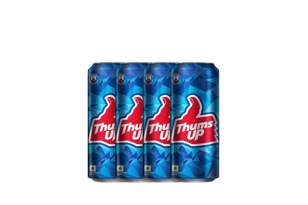 Thums Up Soft Drink (4 Cans) image