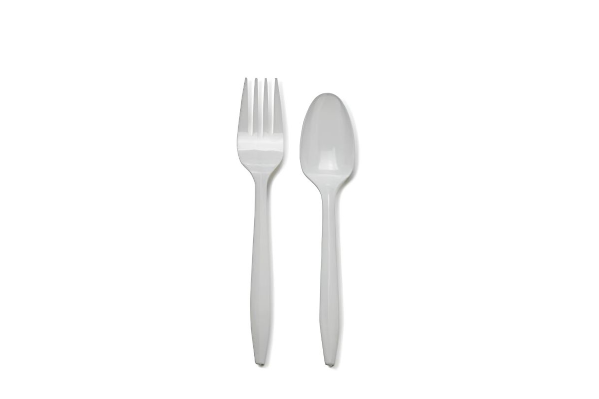 Plastic Forks And Spoons image