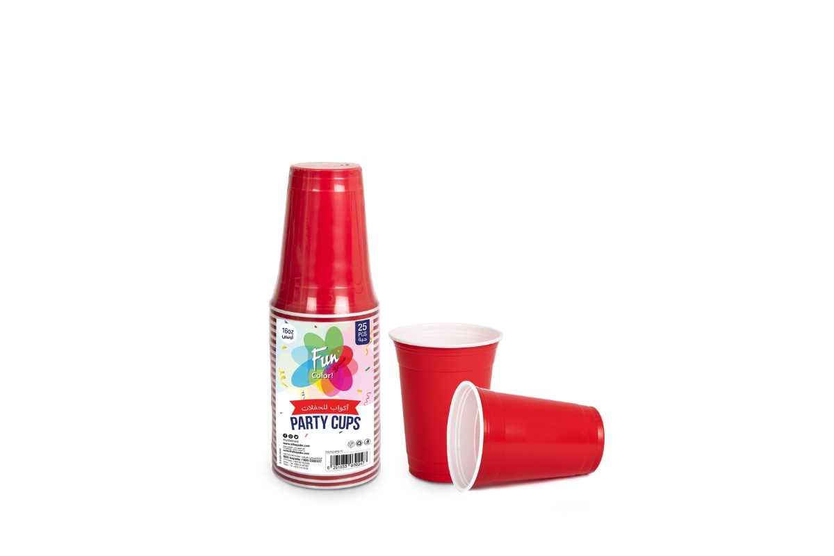 Red Cups 473ml - (12 PC)