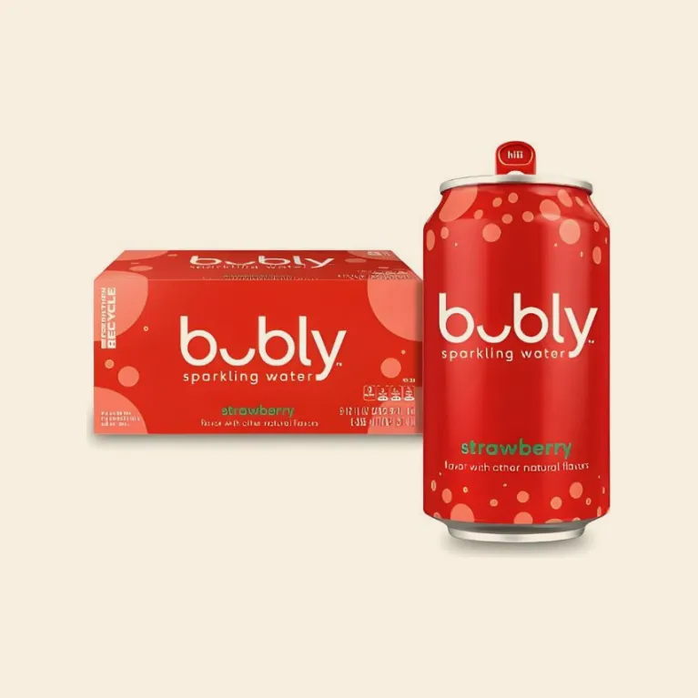 Bubly Strawberry Sparkling Water