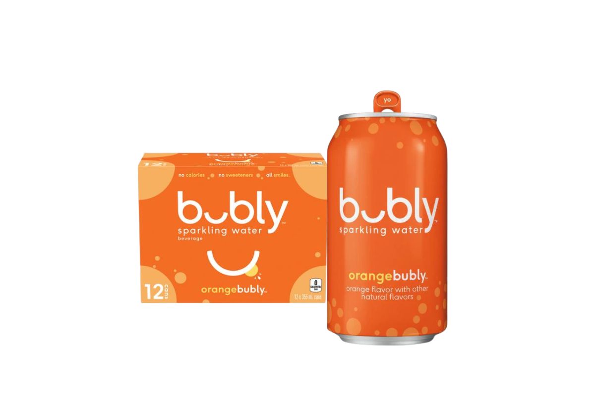 Bubly Orange Sparkling Water image