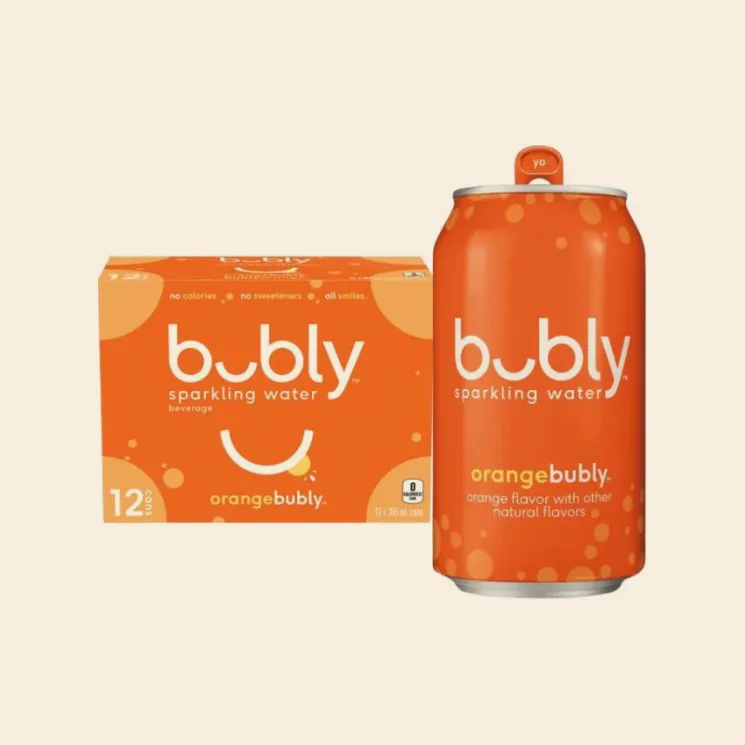 Bubly Orange Sparkling Water