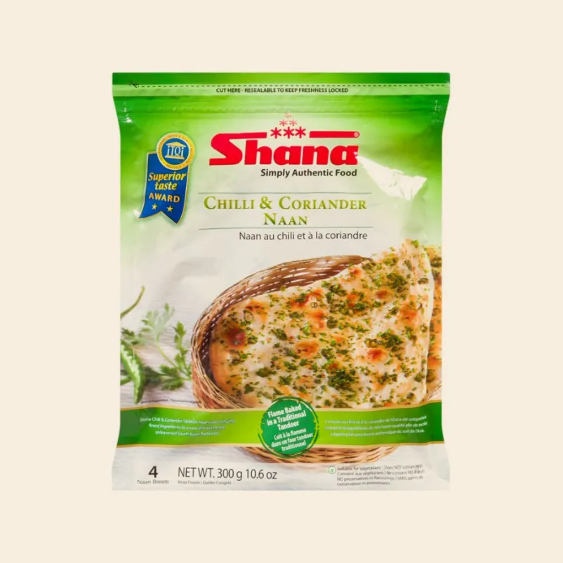 Shana Chilli Coriander Naan