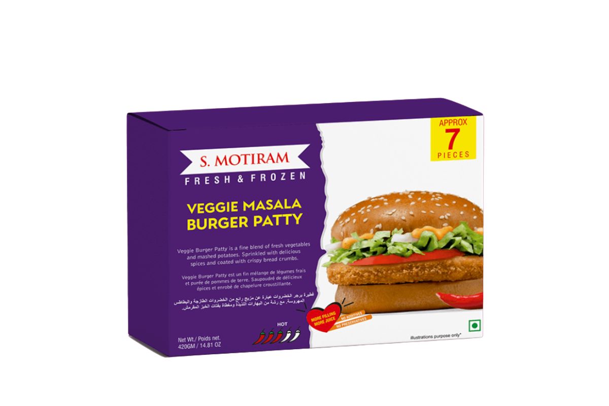 S. Motiram Veggie Burger Patty