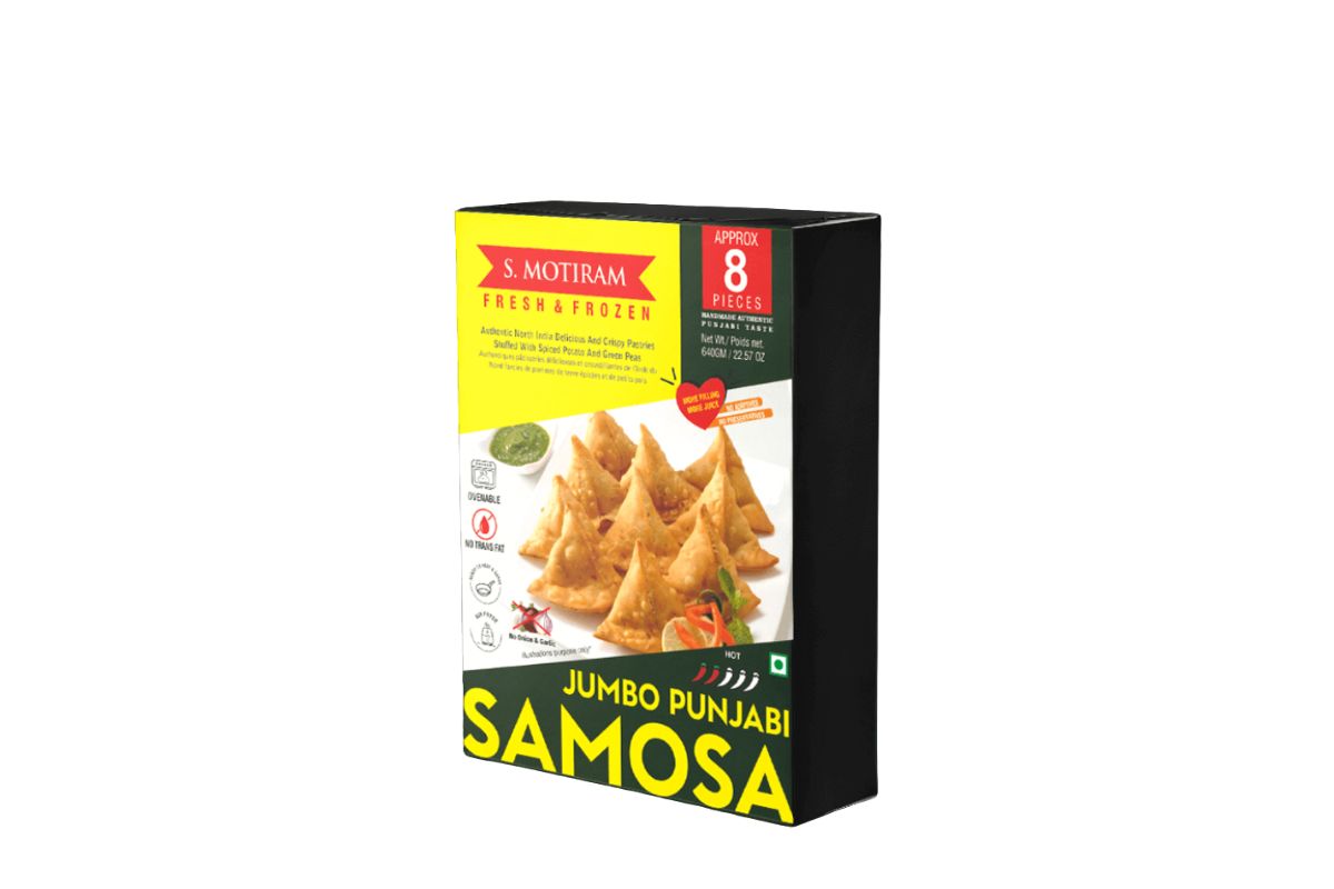 S. Motiram Jumbo Punjabi Samosa