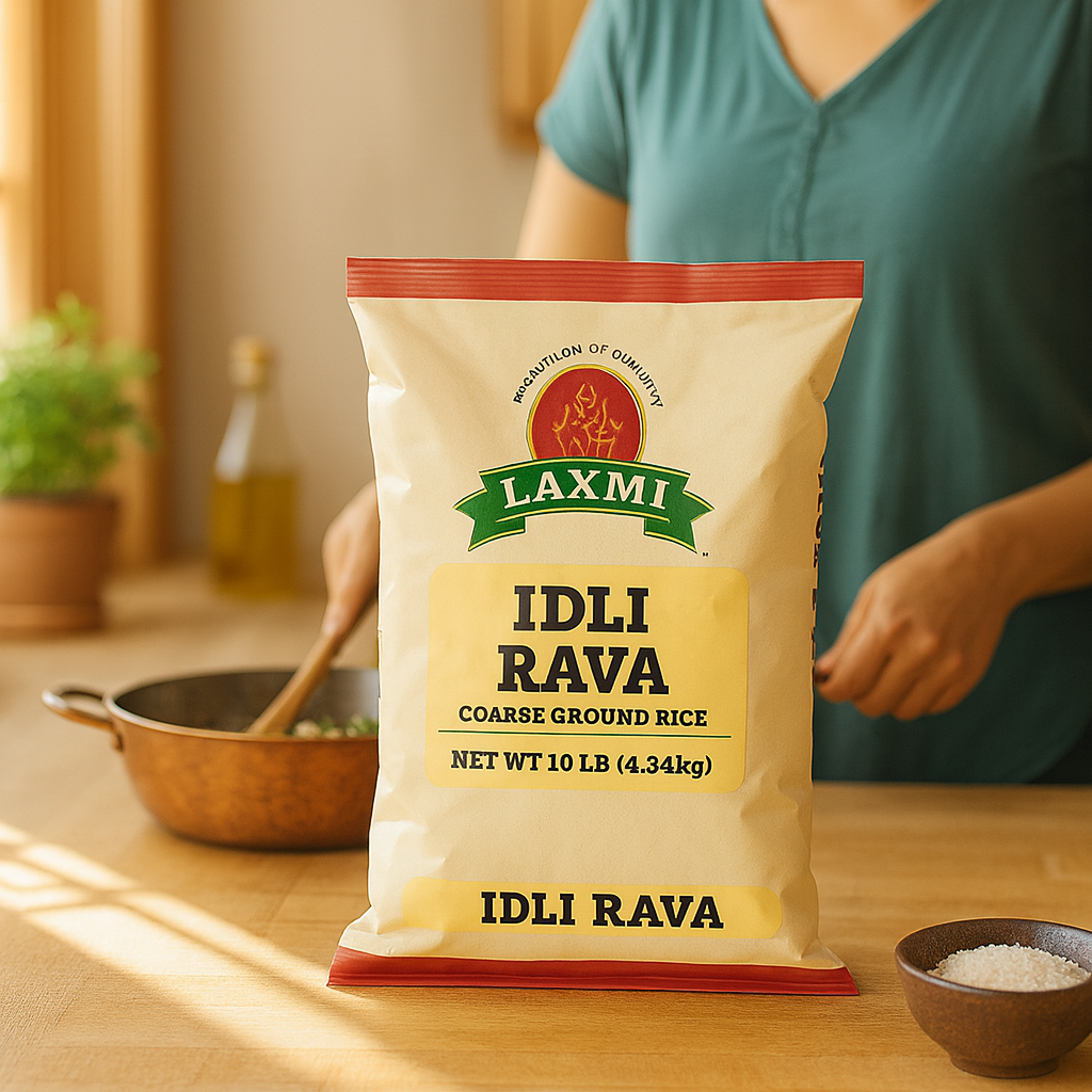 Laxmi Coarse Ground Idli Rava 4 lb image