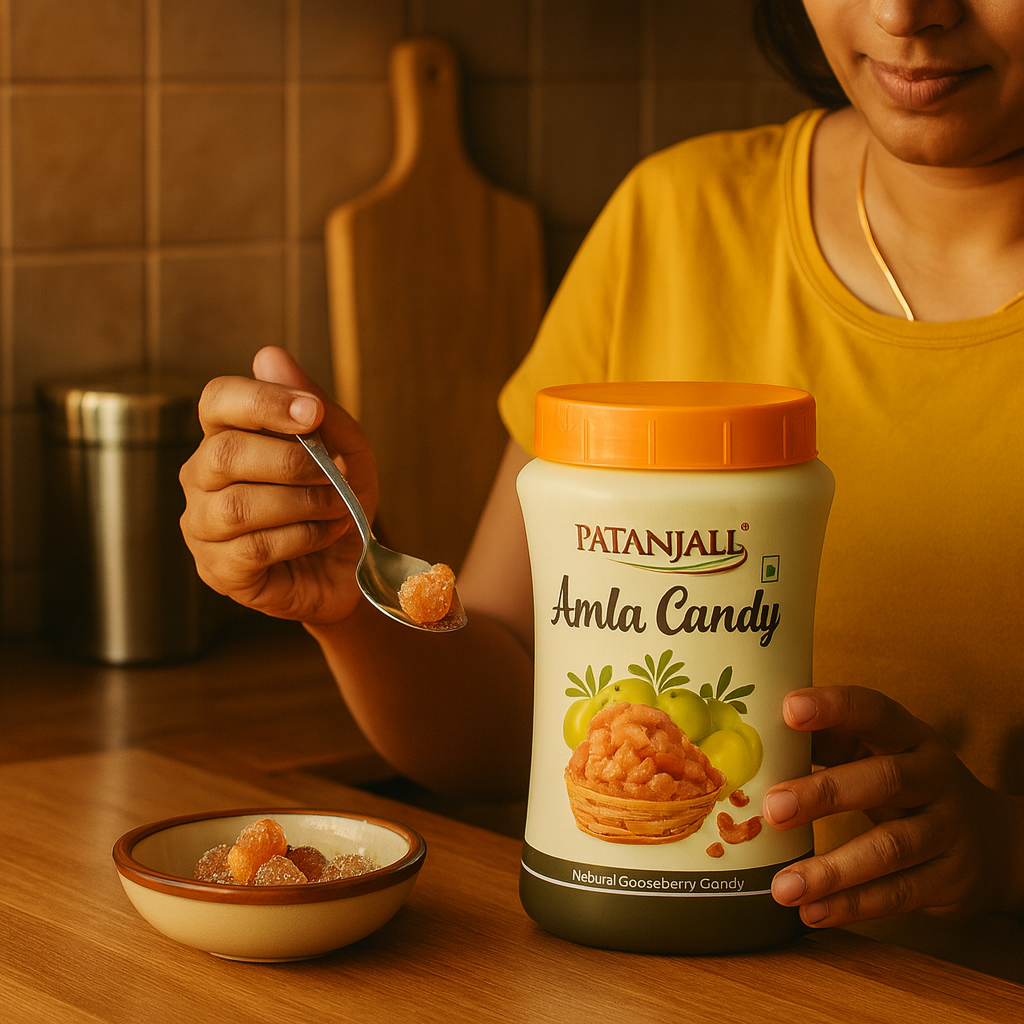 Patanjali Amla Candy Natural Gooseberry Sweet image