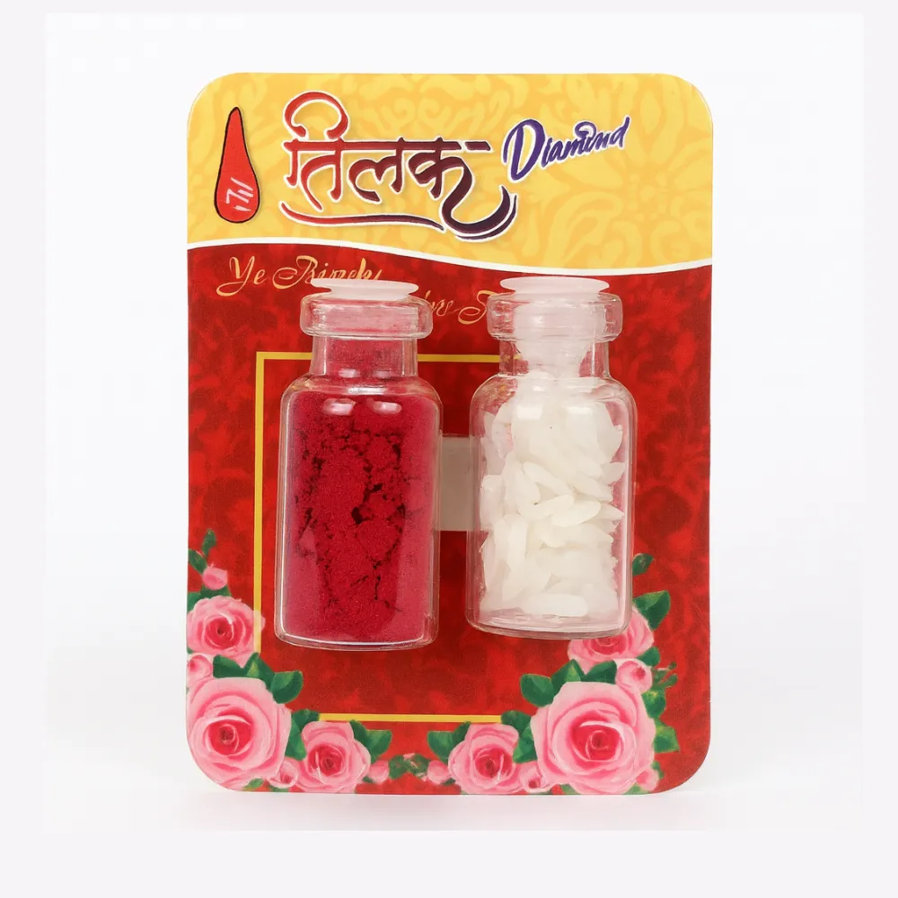 Tilak Set (Kumkum and Rice)