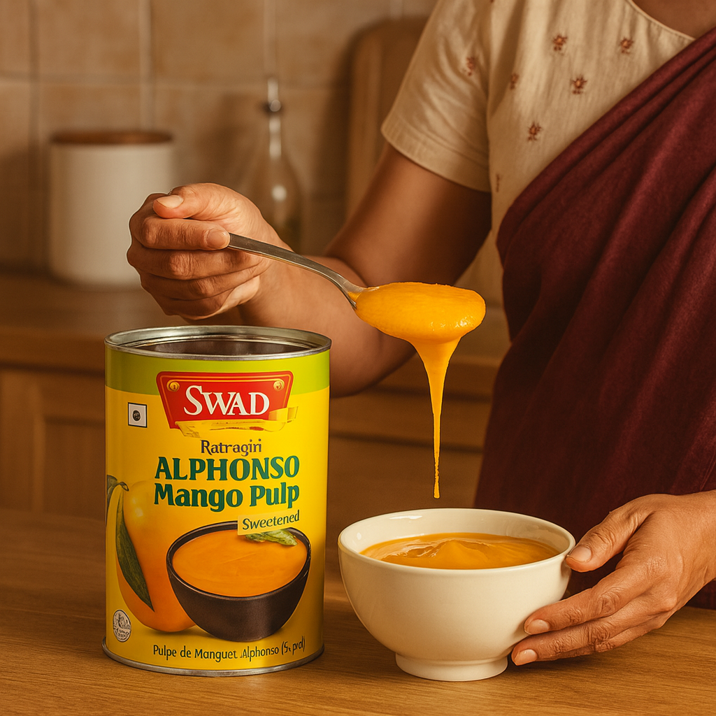 Swad Alphonso Mango Pulp image