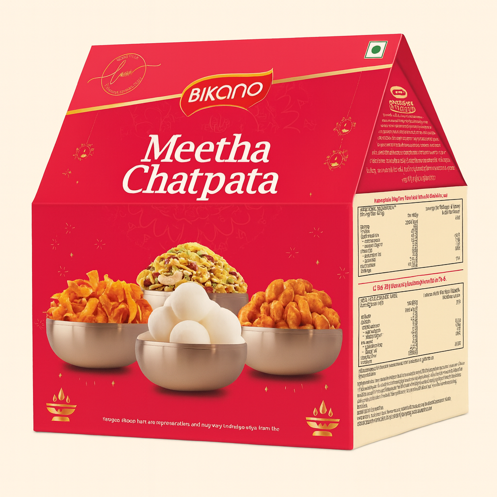 Bikano Meetha Chatpata Sweet & Snack Gift Box