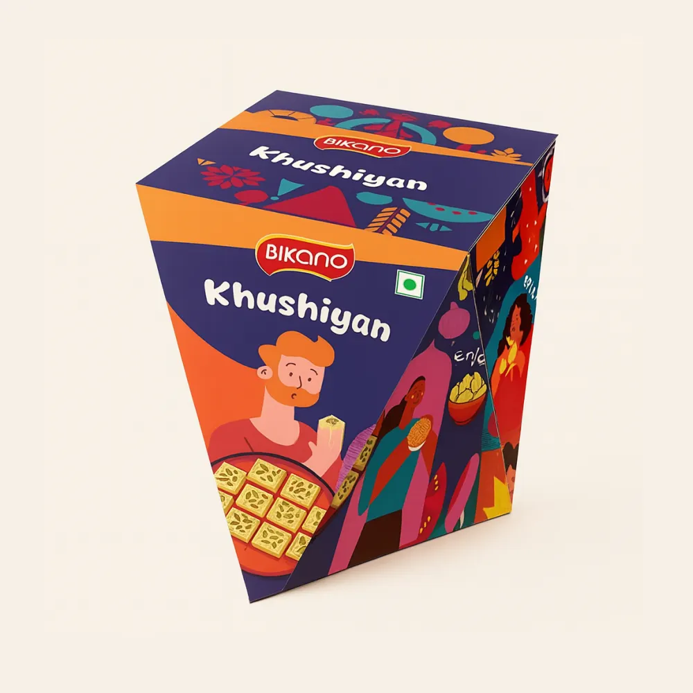 Bikano Khushiyan Sweets & Snacks Gift Box