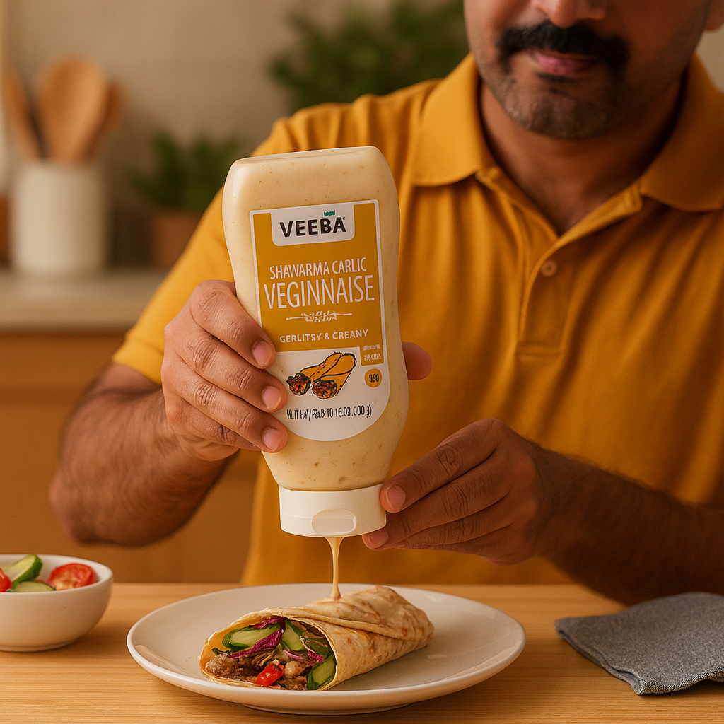 Veeba Shawarma Garlic Eggless Sauce image