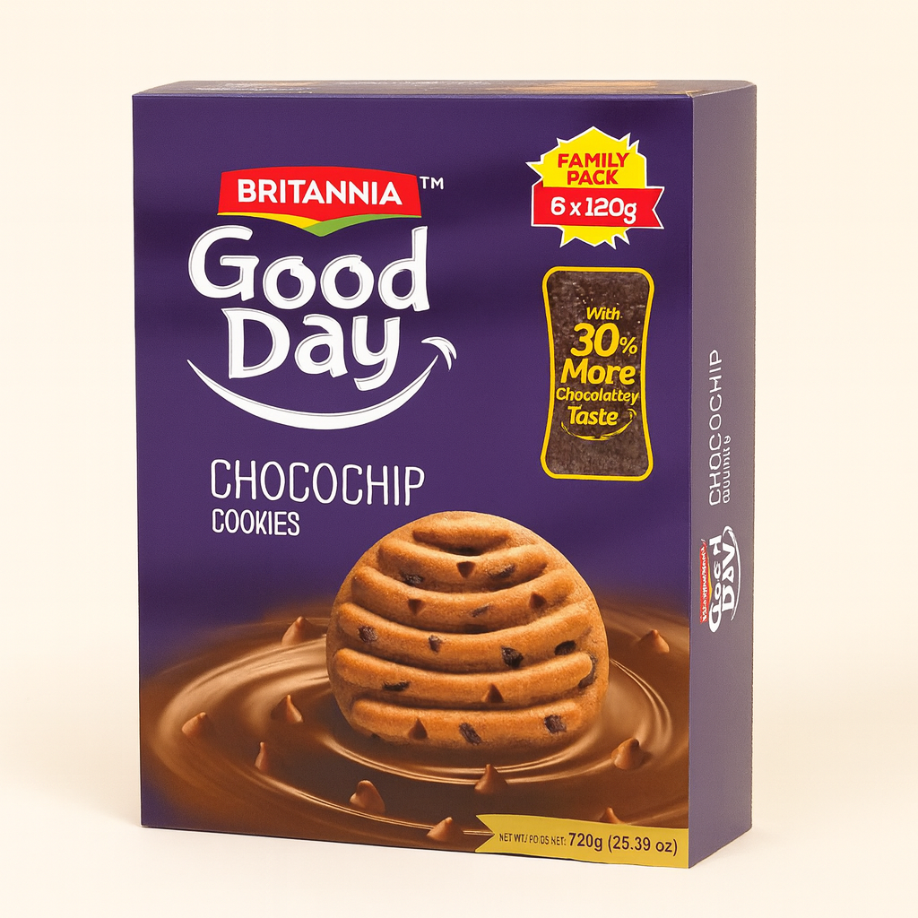 Britannia Good Day Chocochip Cookies Family Pack