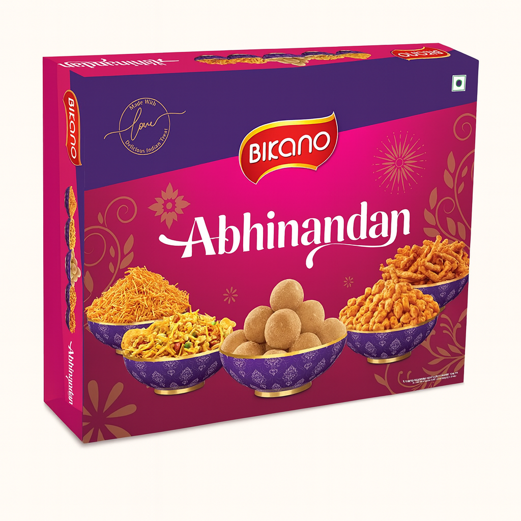 Bikano Abhinandan Sweets & Snacks Gift Box