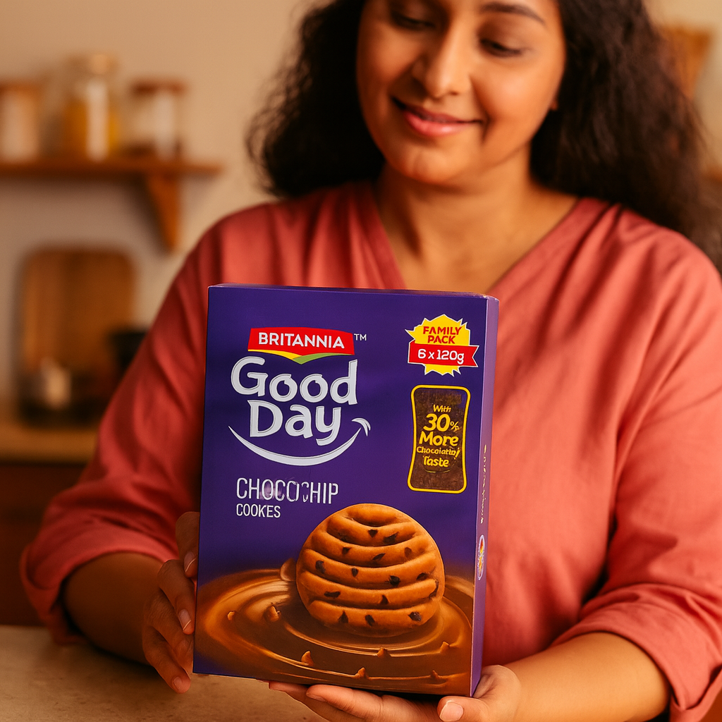 Britannia Good Day Chocochip Cookies Family Pack image