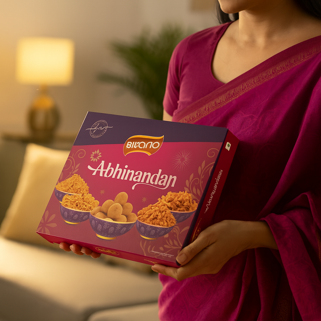 Bikano Abhinandan Sweets & Snacks Gift Box image