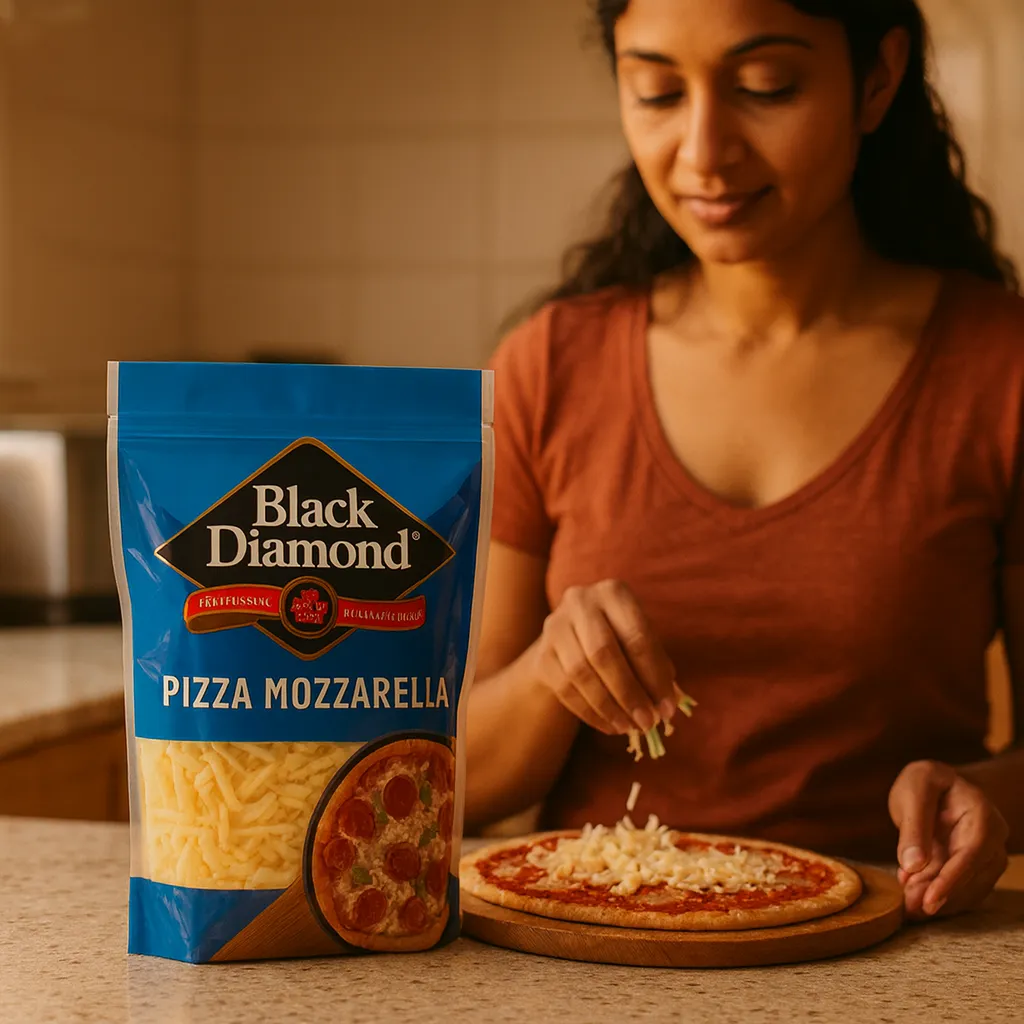 Black Diamond Pizza Mozzarella Cheese image