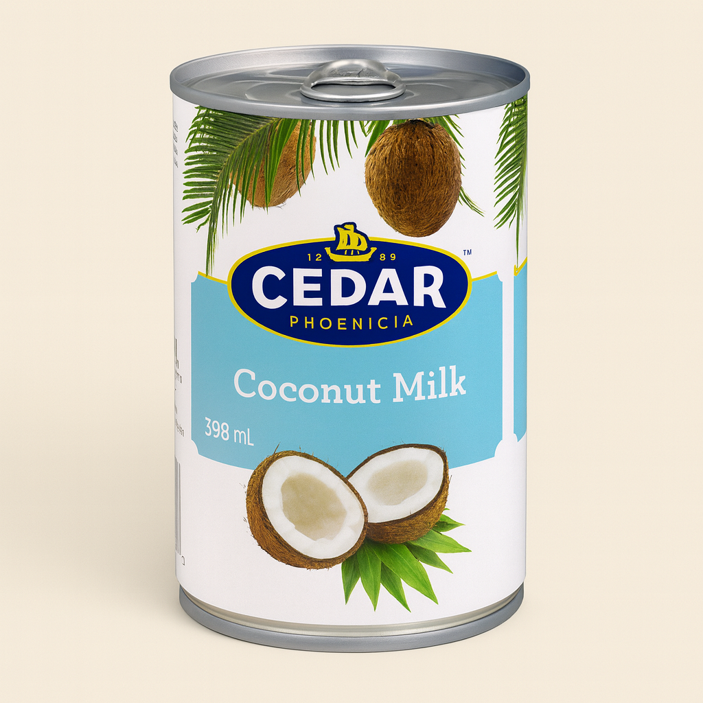 Cedar Coconut Milk Can