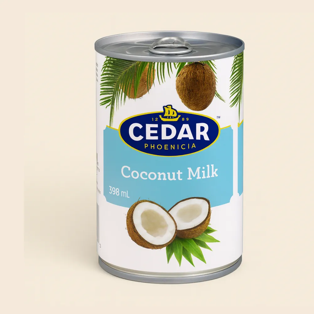 Cedar Coconut Milk Can
