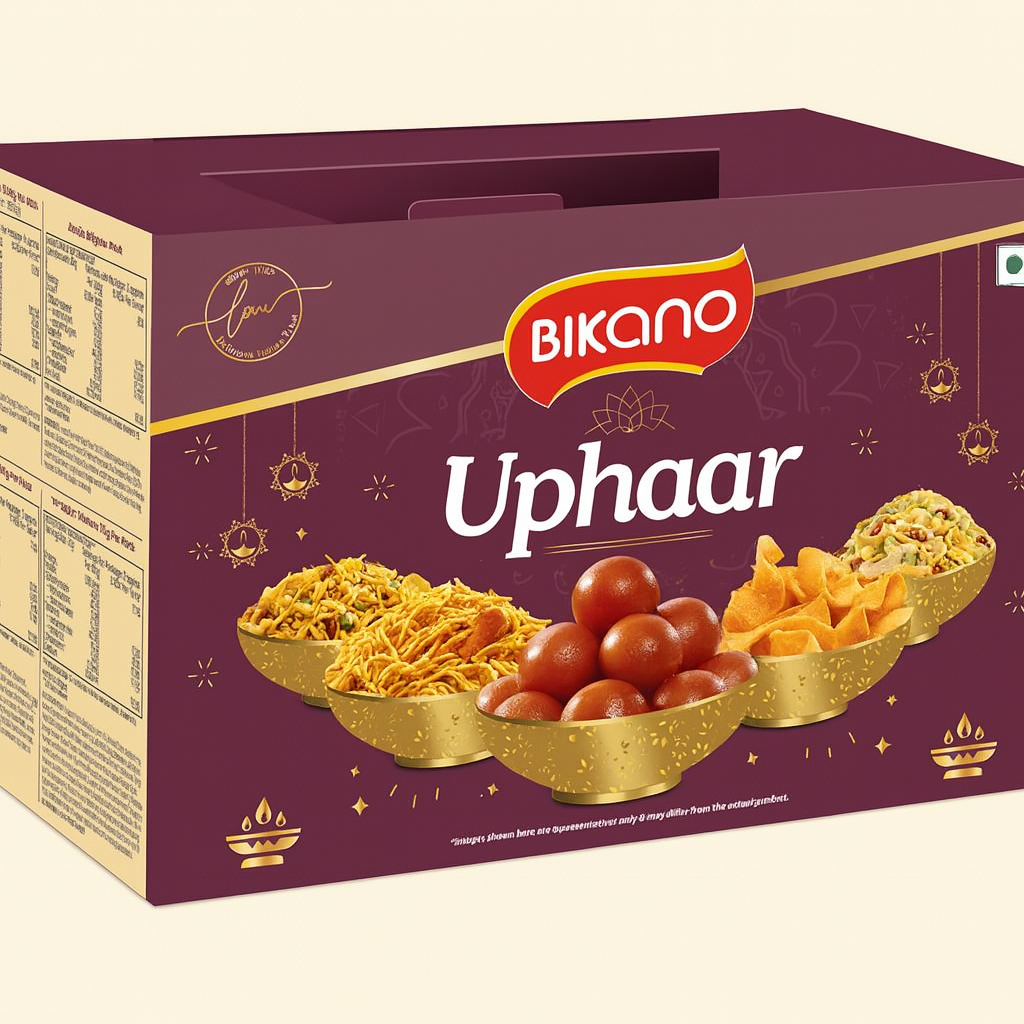 Bikano Uphaar Sweets & Snacks Gift Box
